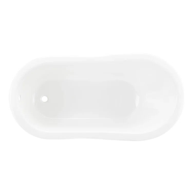 Callaway 61" Clawfoot Soaking Cast Iron Bathtub