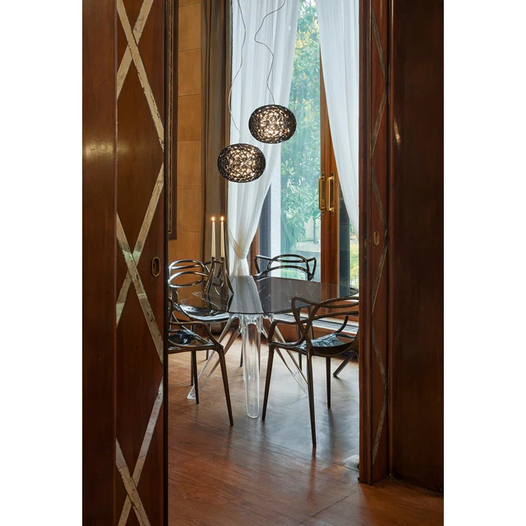 Sir Gio Glass Top Dining Table