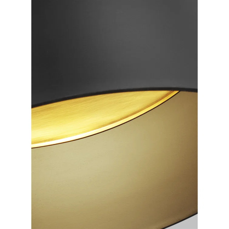 Nightshade Black Aluminum LED Indoor/Outdoor Bowl Light