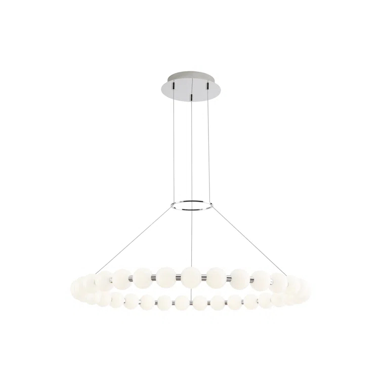 Caterina Chandelier - Nickel / 36"Dia