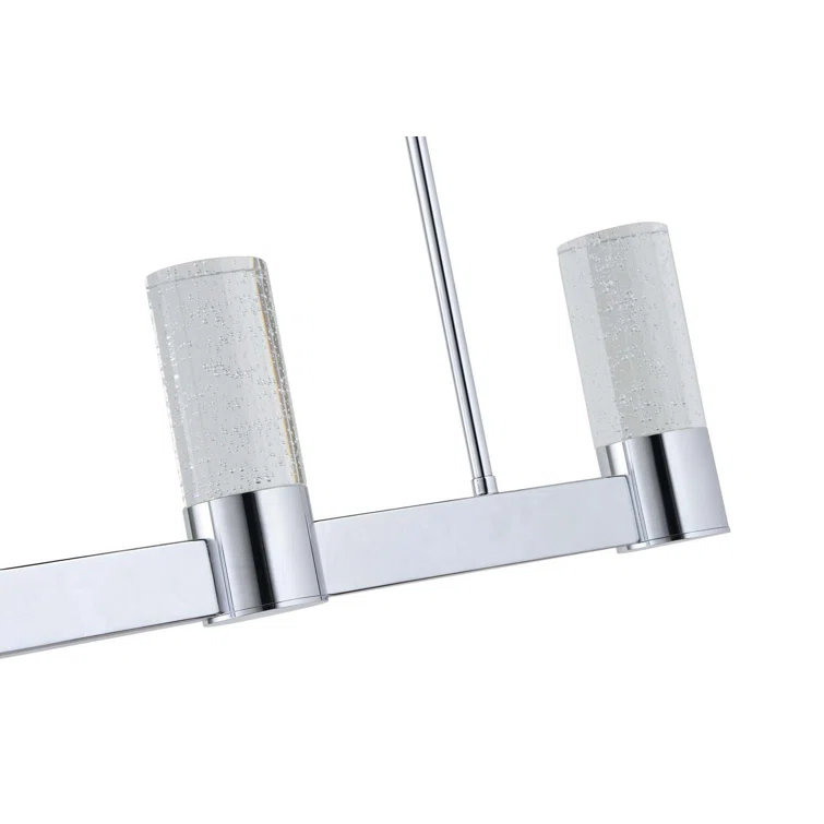Talon 3 - Light Chrome Kitchen Island Pendant