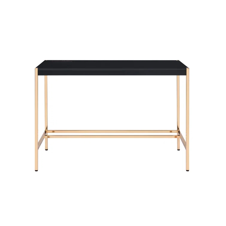Metal Base Writing Desk