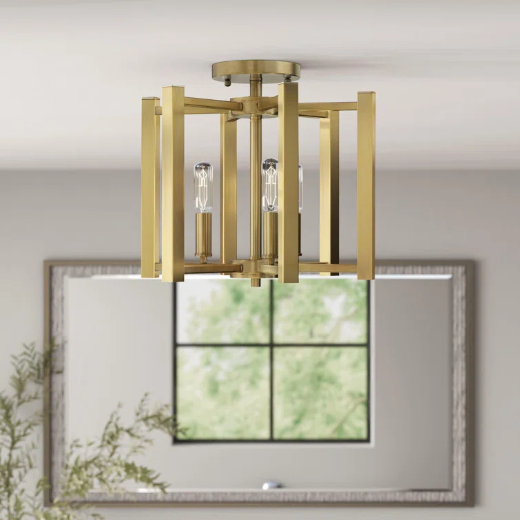 Claude Semi Flush Mount