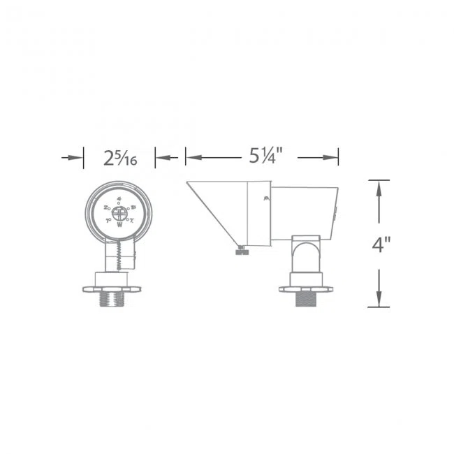 Low Voltage Integrated LED Metal Spotlight