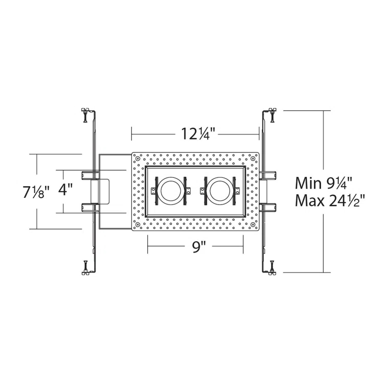 Silo Air-Tight Recessed Lighting Housing for New Construction