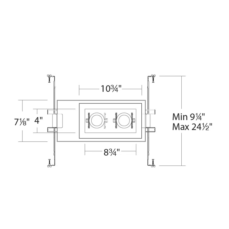 Silo Air-Tight Recessed Lighting Housing for New Construction