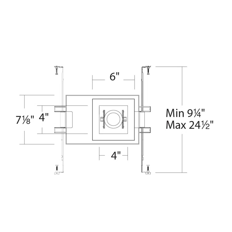 Silo Air-Tight 6'' Recessed Lighting Housing for New Construction
