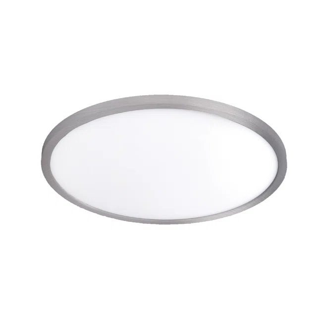 Simple Circle Dimmable LED Flush Mount Light