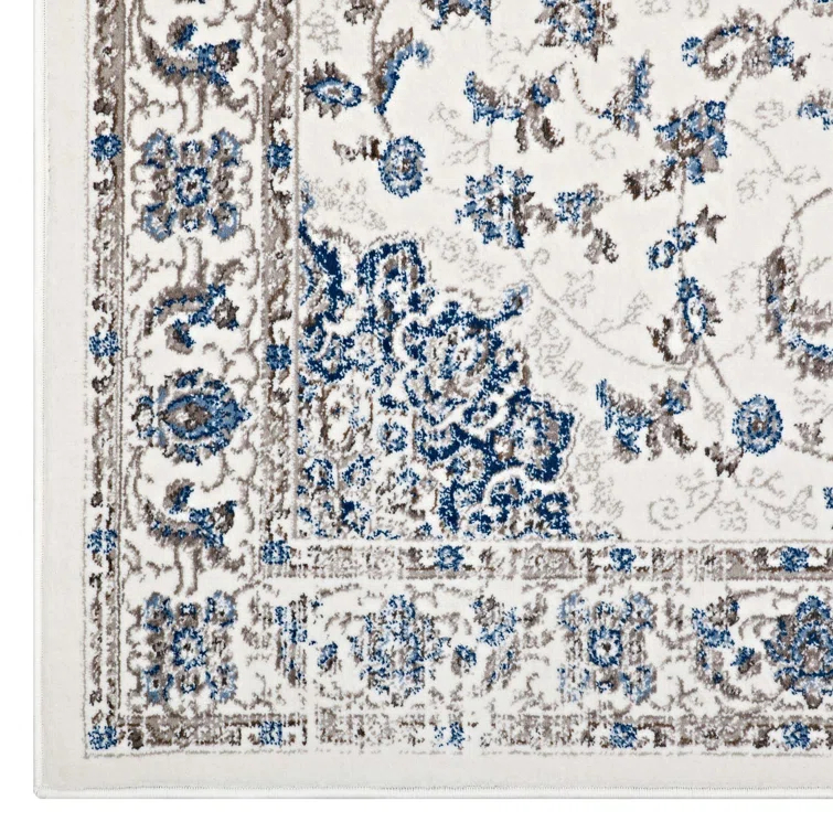 Modway Lilja Distressed Vintage Persian Medallion Area Rug