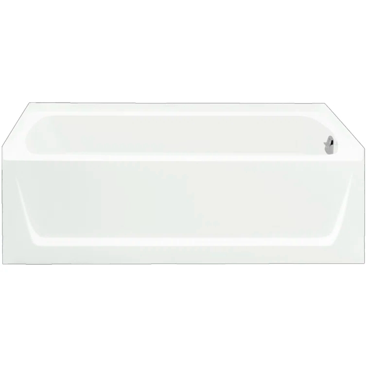 Ensemble 30.25'' x 60'' Alcove / Tile In Soaking Vikrell Bathtub