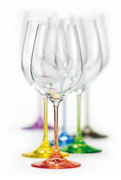 Ociuso 12.5oz. Crystal Wine Glass Set (Set of 6)