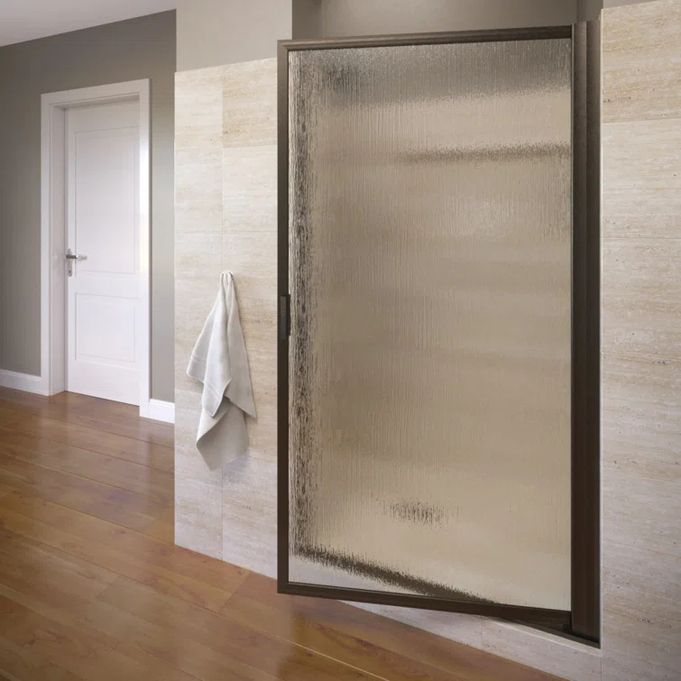 Deluxe Sopora 63.5" H Framed Shower Door