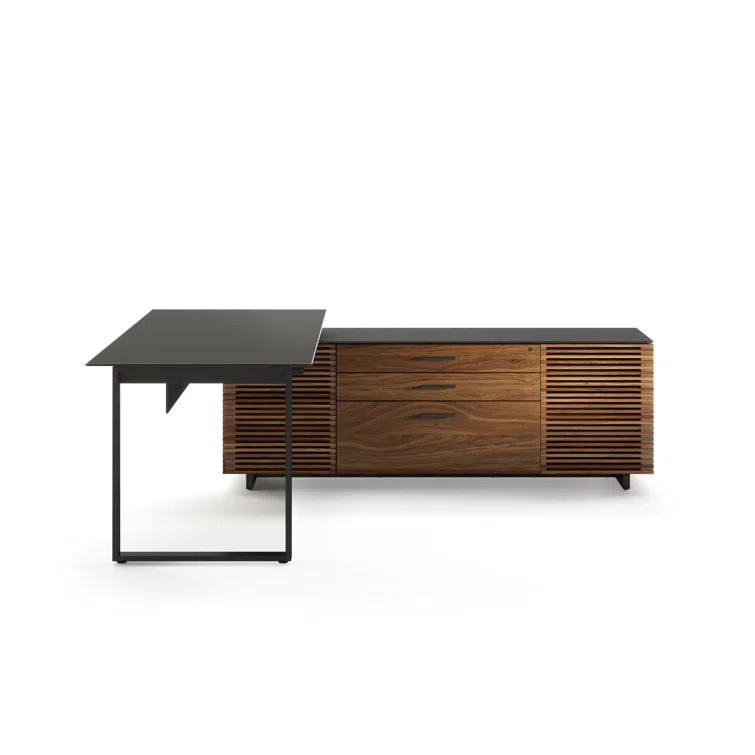 Corridor L-Shaped Executive Desk