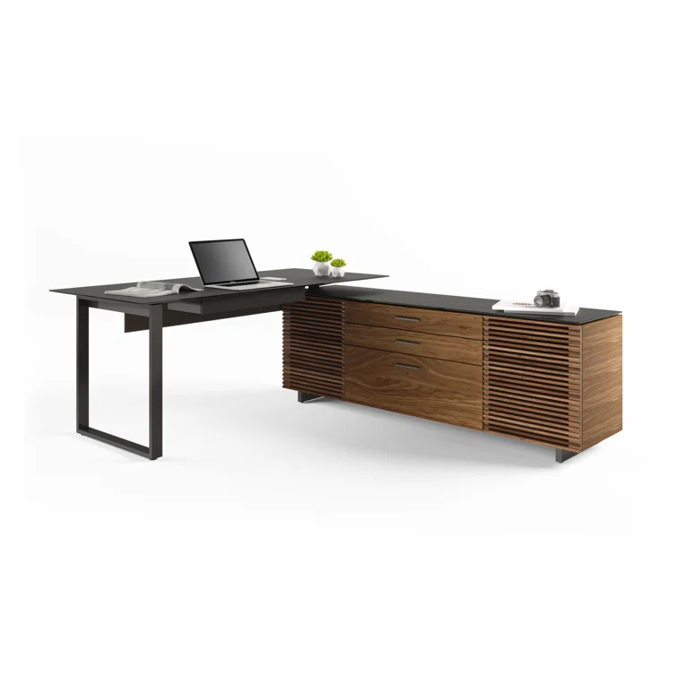 Corridor L-Shaped Executive Desk