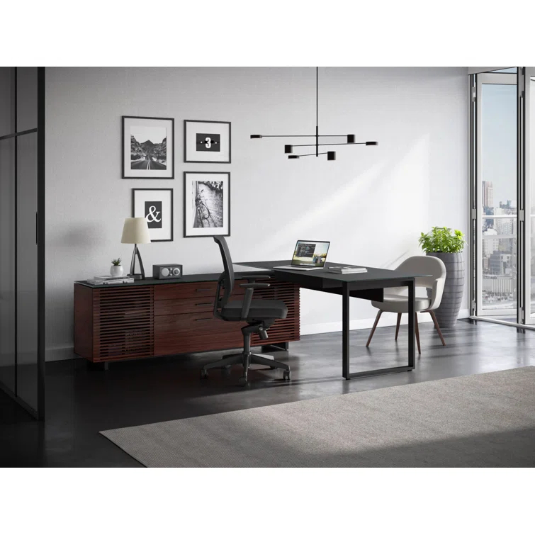 Corridor L-Shaped Executive Desk