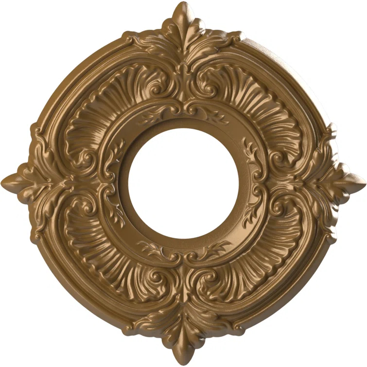 Attica Thermoformed PVC Ceiling Medallion