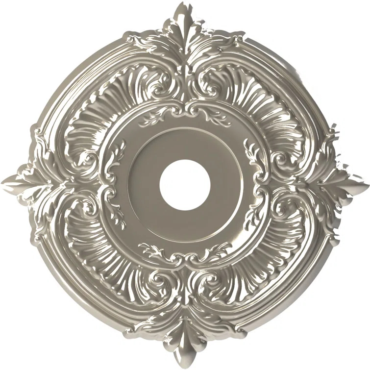 Attica Thermoformed PVC Ceiling Medallion