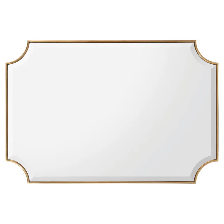 John-Richard Priora Metal Flat Wall Mirror