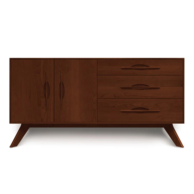 Audrey 66.13'' Solid Wood Sideboard