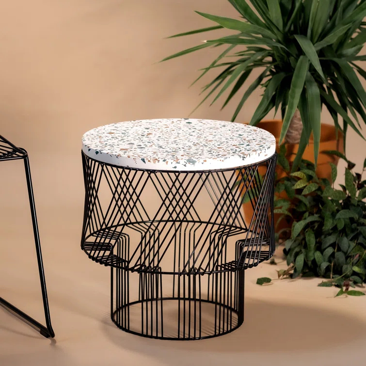 Terrazzo End Table