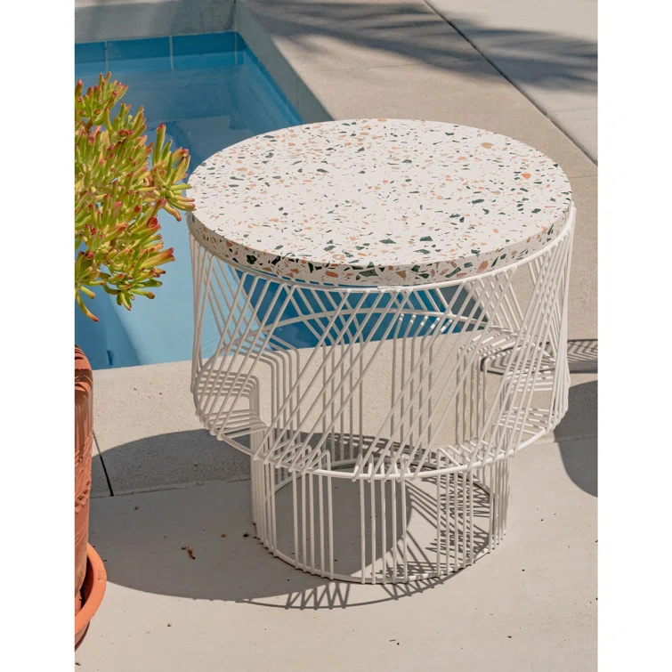 Terrazzo End Table