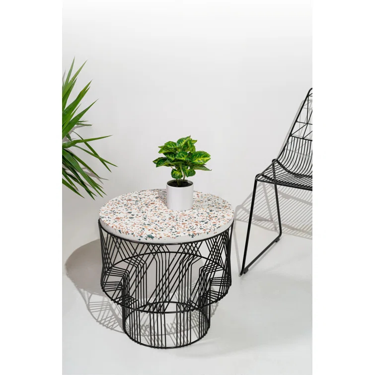 Terrazzo End Table