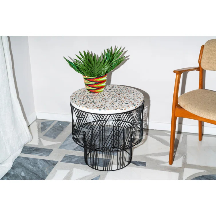 Terrazzo End Table