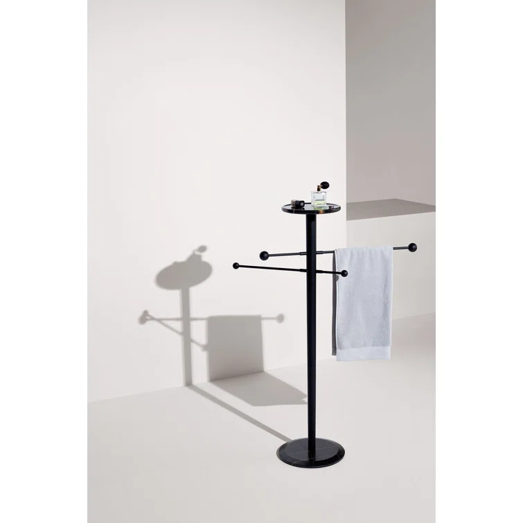 Toallero Wood 4 Freestanding Towel Stand