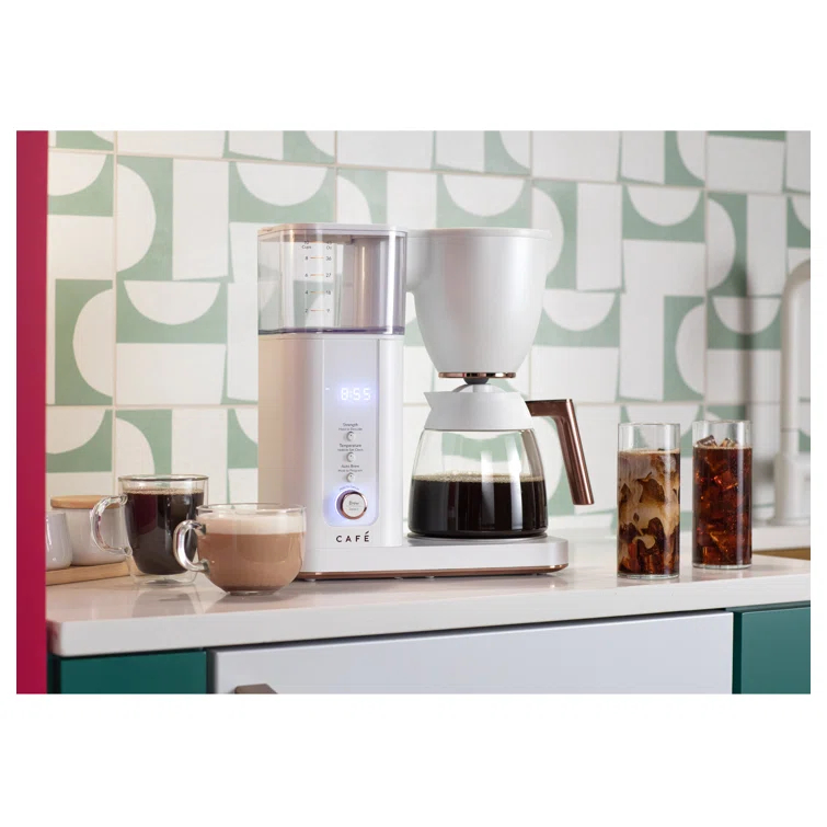 Café 10-Cup Specialty Drip Coffee Maker with Glass Carafe