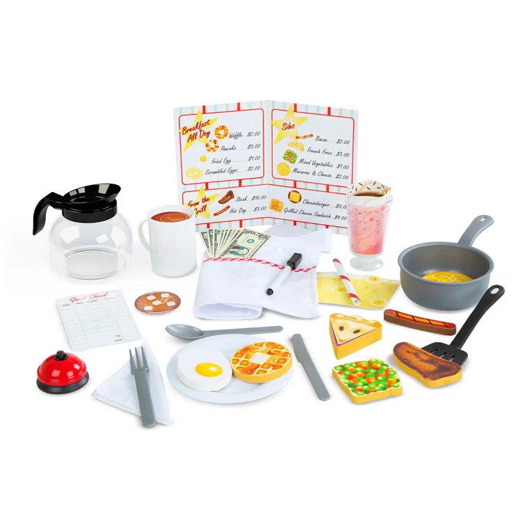Melissa & Doug Melissa & Doug Star Diner Restaurant Play Set
