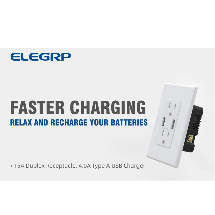 15 Tamper Resistant Duplex Outlet