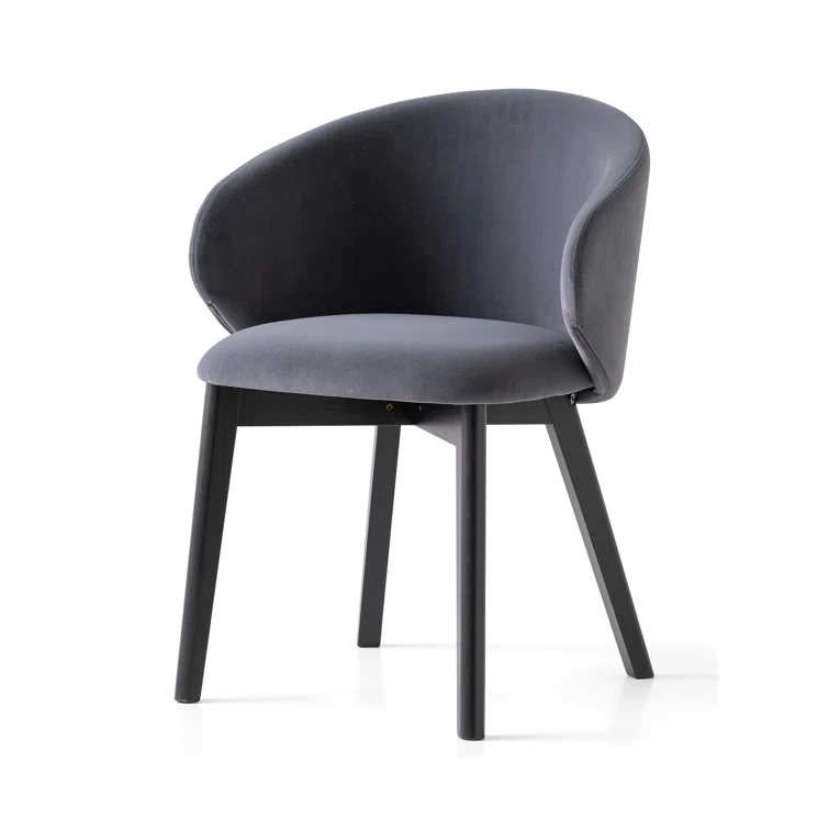 Tuka Upholstered Armchair with Wooden Frame