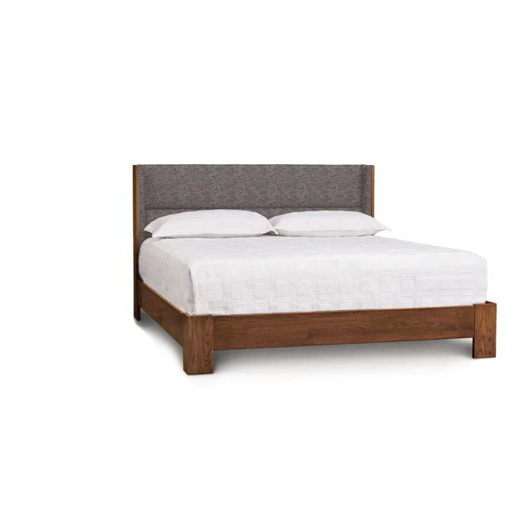 Sloane Upholstered Wingback Bed