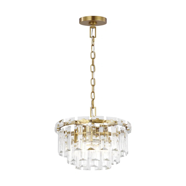 Arden 4 - Light Unique Tiered Chandelier by Chapman & Myers