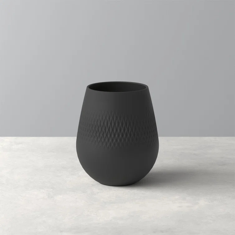 Villeroy & Boch Manufacture Collier Carre Vase, Large | Perigold