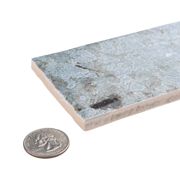 London 3" x 12" Porcelain Brick Look Subway Wall Tile
