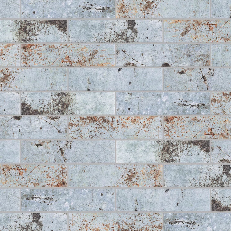 London 3" x 12" Porcelain Brick Look Subway Wall Tile