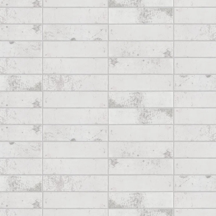London 3" x 12" Porcelain Brick Look Subway Wall Tile