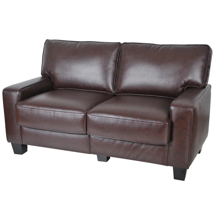 Serta Palisades Upholstered Tool-Free Assembly Straight Arm 61" Sofa for Living Room