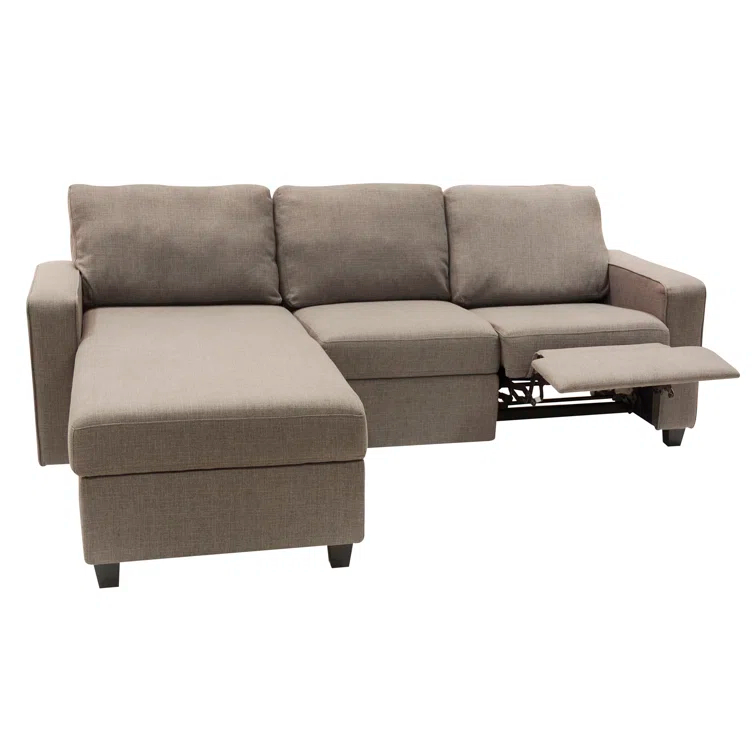 Serta Palisades Reclining Sectional Sofa with Storage Chaise