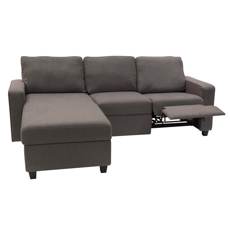 Serta Palisades Reclining Sectional Sofa with Storage Chaise