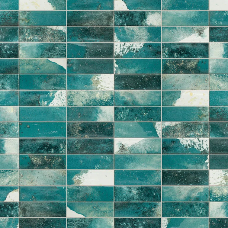 Merola Tile Kings Luxe Tradition 8" x 16" Ceramic Subway Wall Tile