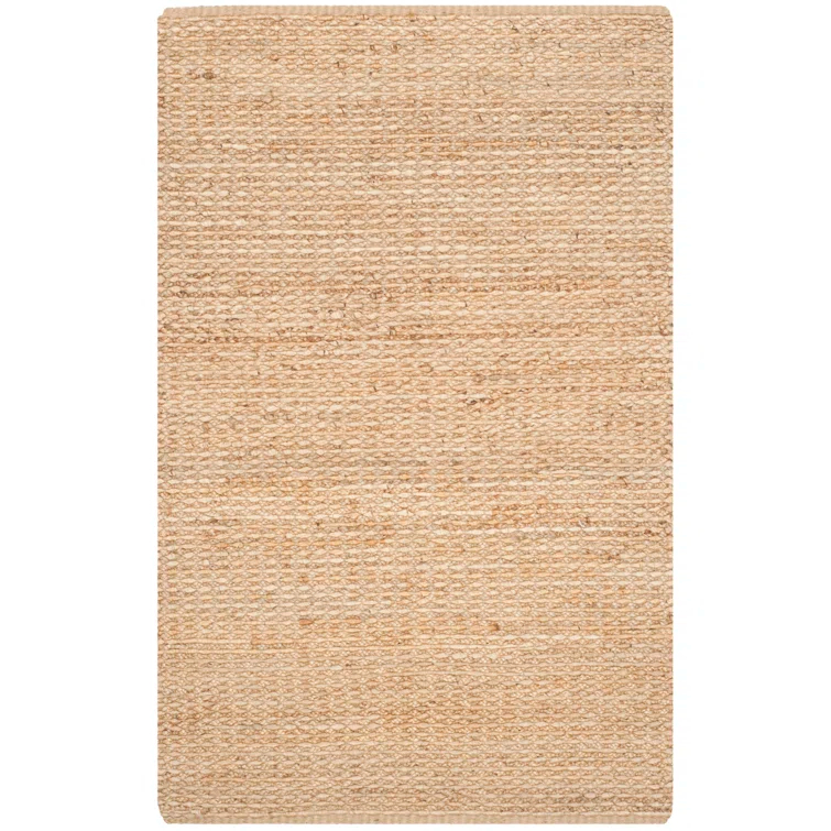 Uma Natural Fiber Hand Woven Jute Solid Color Rug