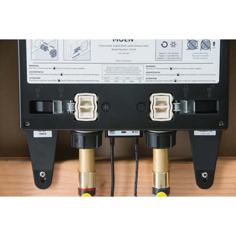 Smart Shower 4-Outlet Digital Thermostatic Shower Valve