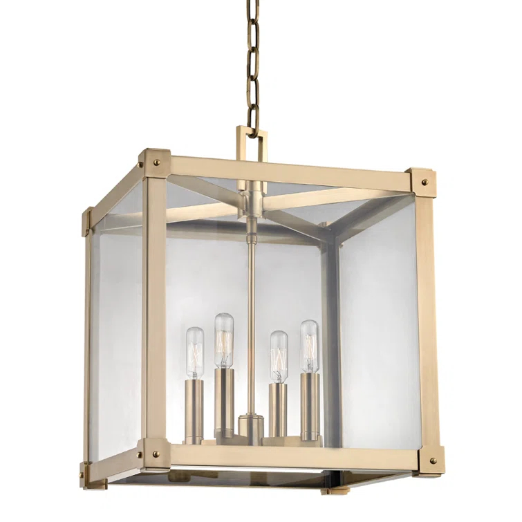 Forsyth 4 - Light Dimmable Square / Rectangle Chandelier