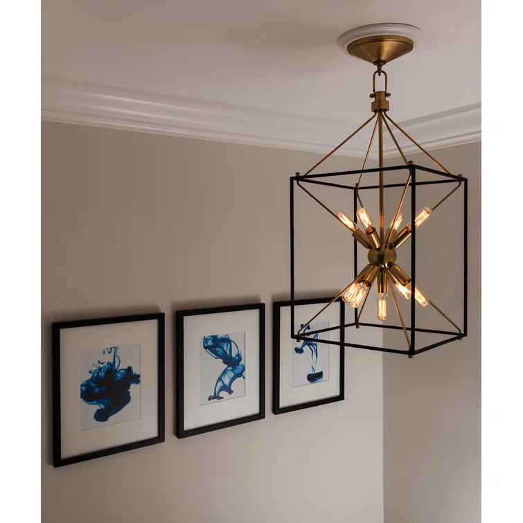 Hudson Valley Lighting Glendale 9 Light Lantern