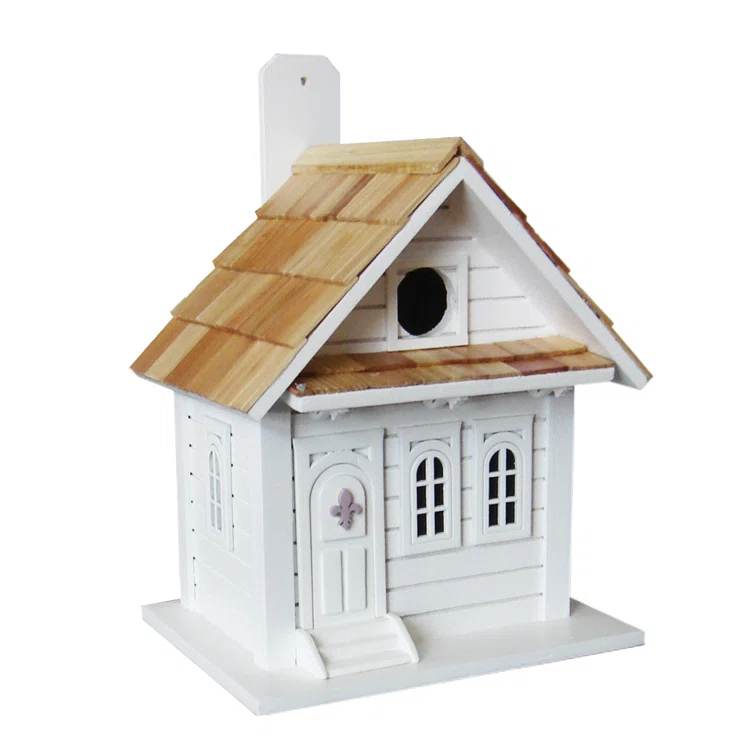 Fledgling Series Shotgun Cottage 10 in x 8 in x 6 in Birdhouse