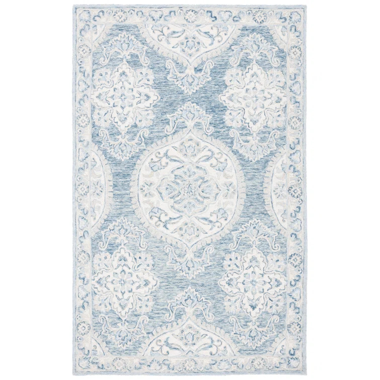 Lauren Ralph Lauren Lauren Ralph Lauren Hand Tufted Wool Damask Rug