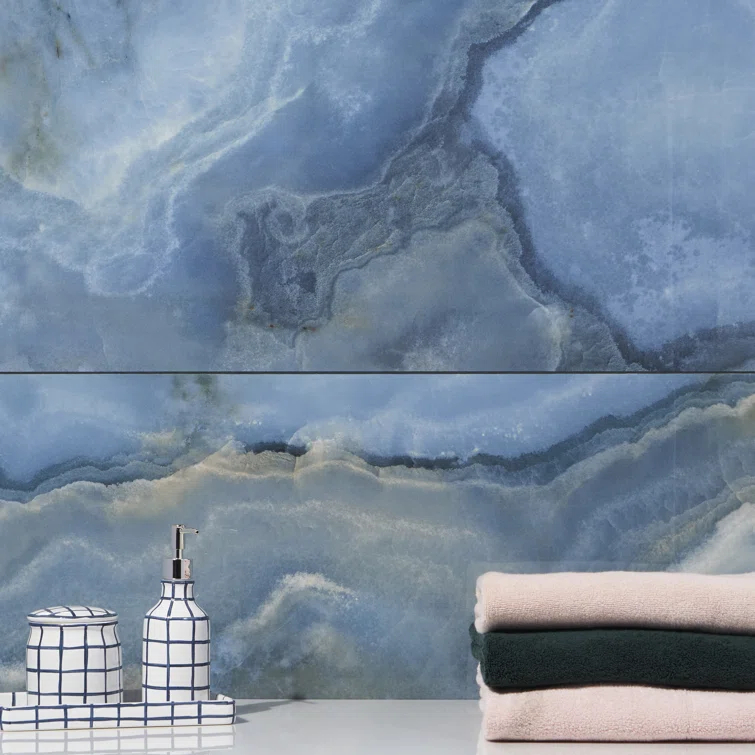 Calla 24" x 47" Porcelain Marble Look Wall & Floor Tile (15.49 Sq. Ft. / case)
