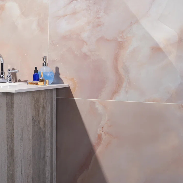 24" x 47" Porcelain Marble Look Wall & Floor Tile (15.49 Sq. Ft. / case)